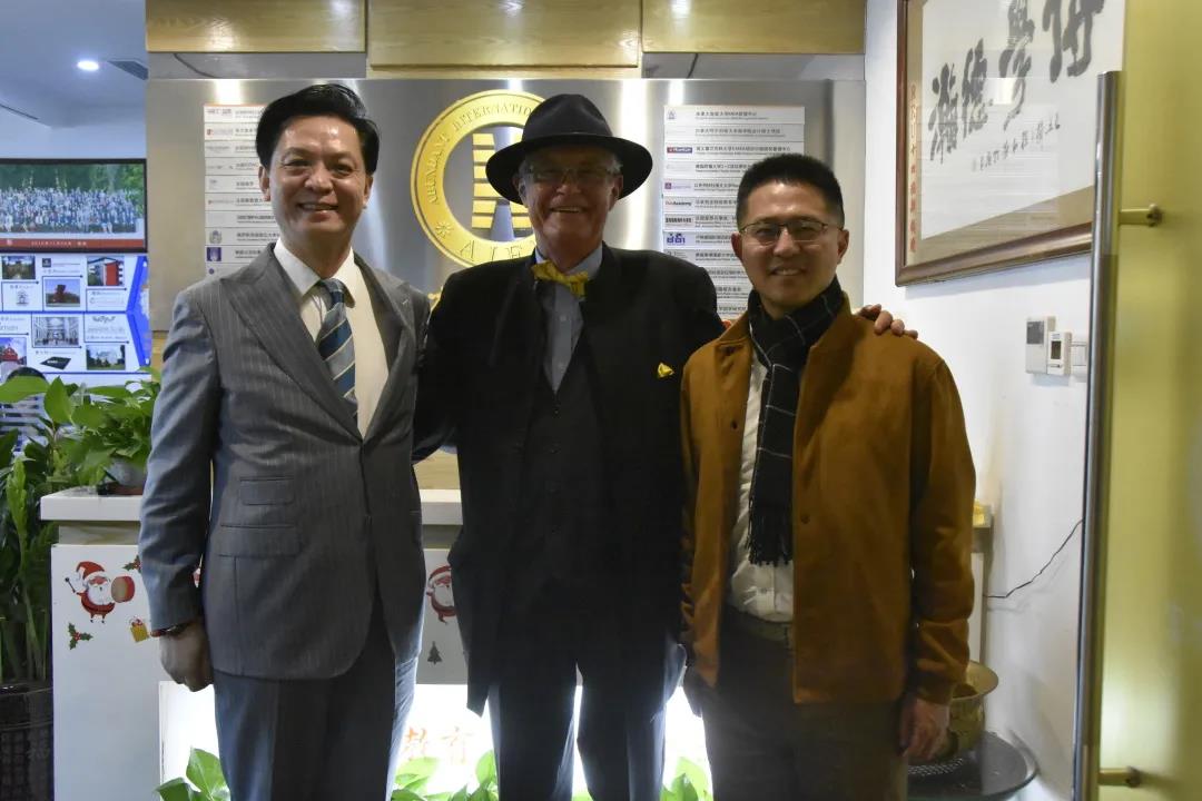 前比利时驻华大使奈斯先生到访富有国际教育!