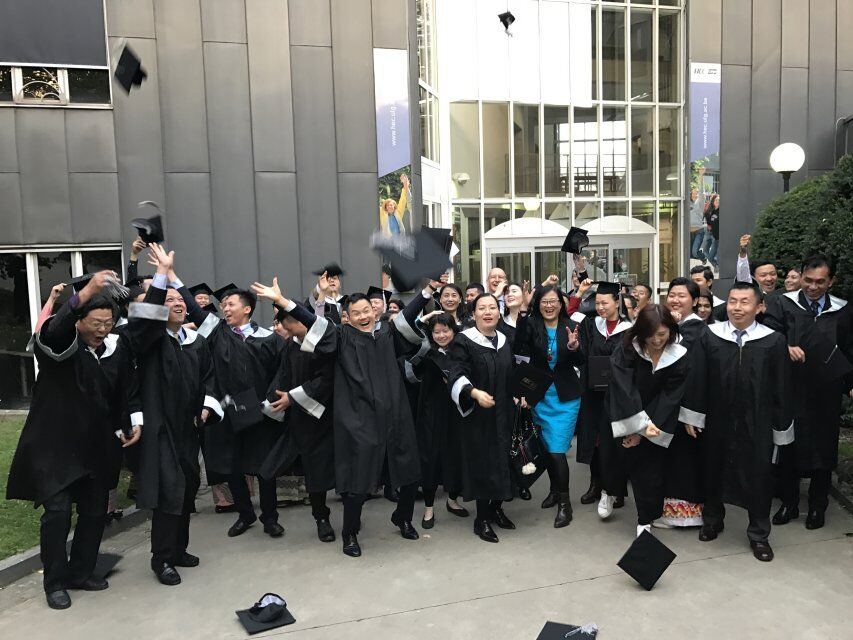 Graduation moment